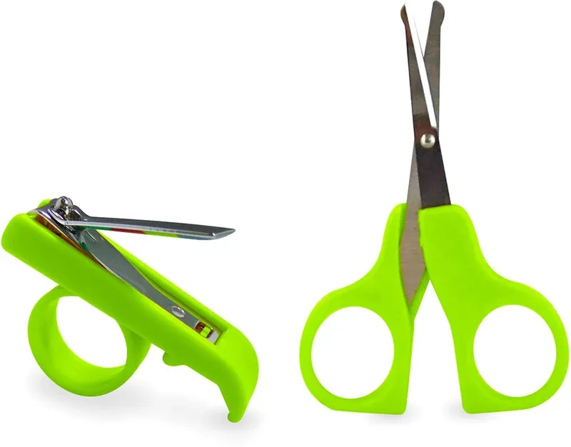 Little's Nail Clipper & Scissor Set(Green)