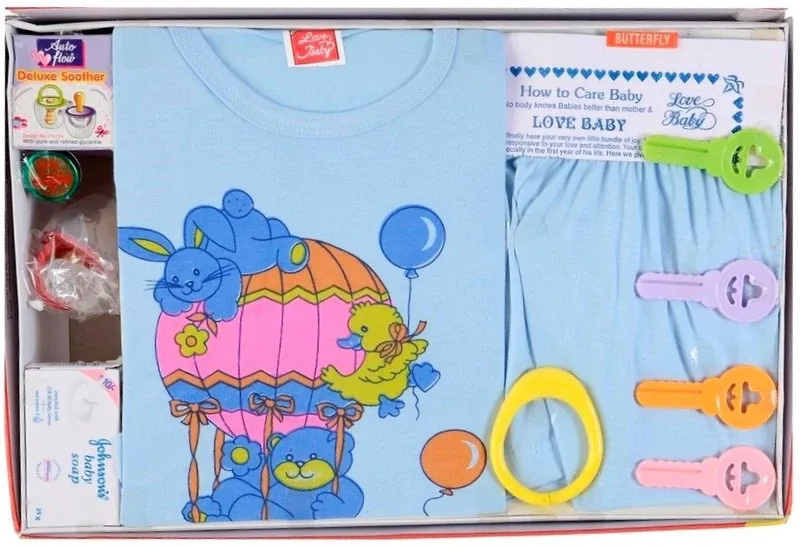 LOVE BABY Care Combo(Blue)