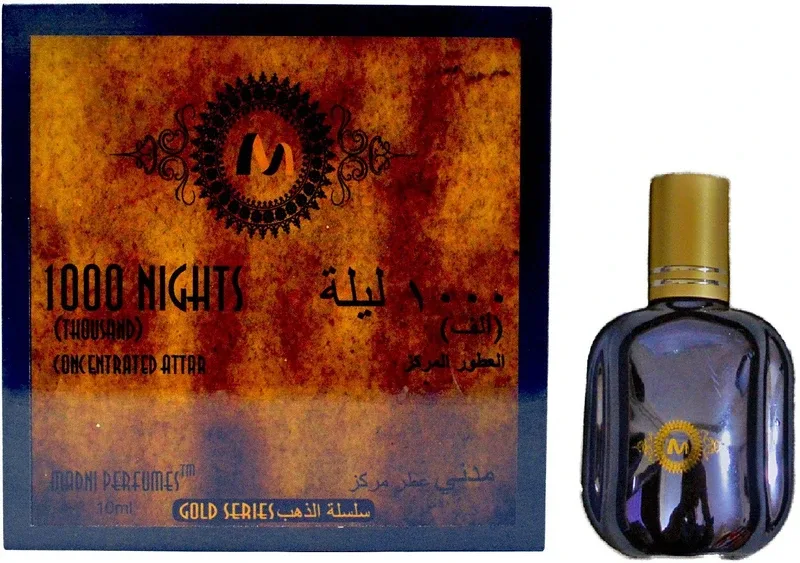 MADNI PERFUMES 1000 Nights Gold Series Concentrated Attar / Ittar Floral Attar(Jannat ul Firdaus)