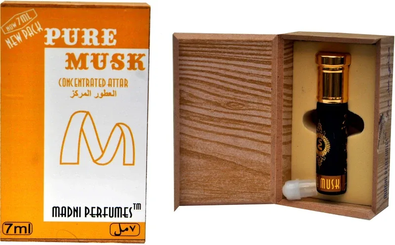 MADNI PERFUMES Pure Musk Exclusive Series Concentrated Attar / Ittar 7ml Herbal Attar(Musk)