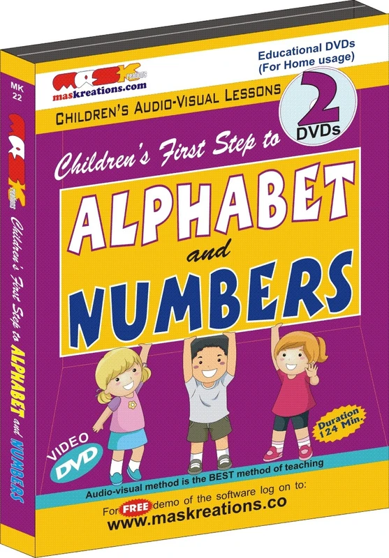 MAS Kreations First Step to Alphabet and Numbers(DVD)
