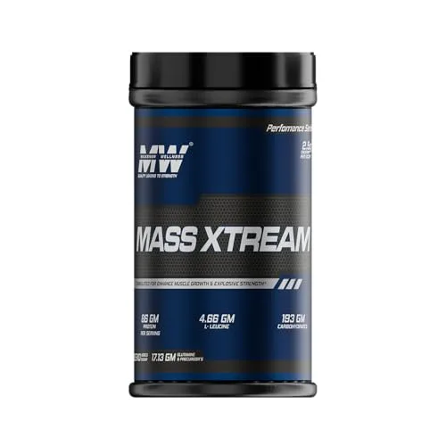 MAXENER WELLNESS Mass Xtream - Mass/Weight Gainer 700 Gram, Chocolate
