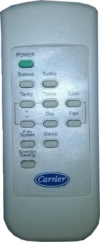 MEPL Compatible AC Compatible Carrier Remote Controller(White)