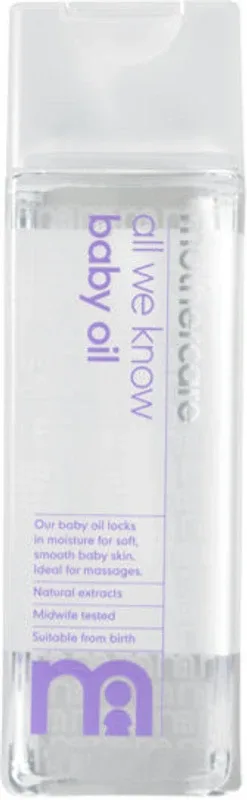 Mothercare All We Know Baby Oil - K3603 Hair Oil(300 ml)