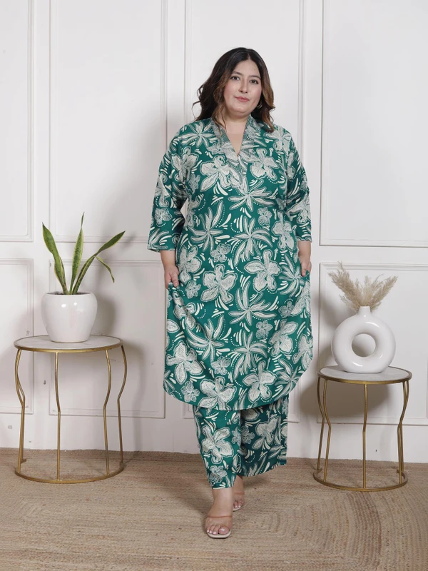 MYSDIVA Top Palazzos Co-ords Set