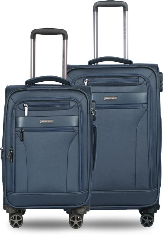NASHER MILES Suitcase Combo(Blue)