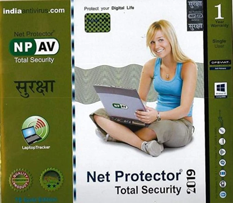 Net Protector Total Security 1 User 1 Year (Renewal)(Voucher)
