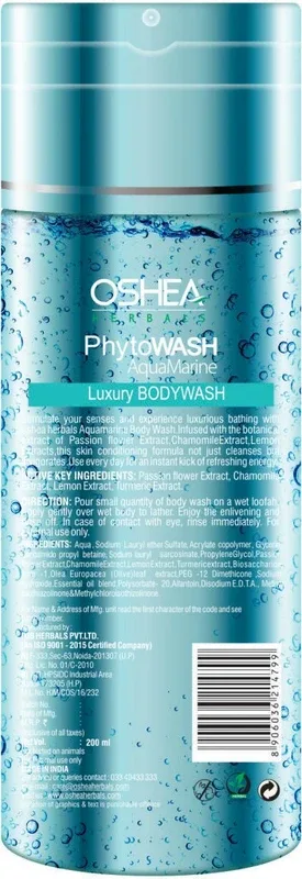 Oshea Herbals Phytowash Aqua Marine Luxury Bodywash(200 ml)