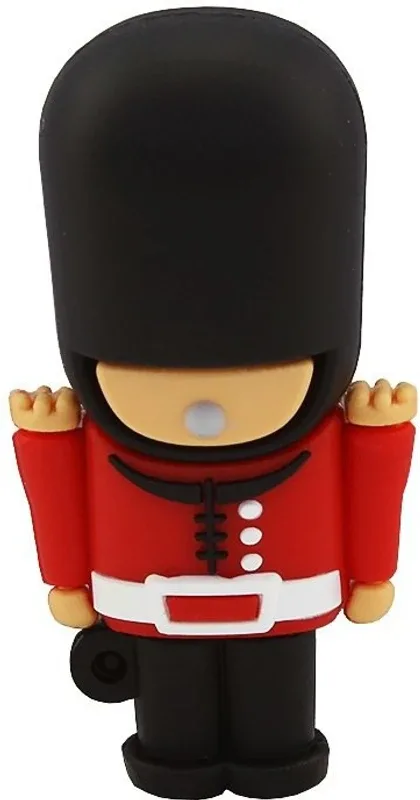 PANKREETI British Guard 32 GB Pen Drive Compatible with Gaming Console, Desktop Computer, Television, Audio Player, Laptop USB 2.0 Rubber Case(Multicolor)
