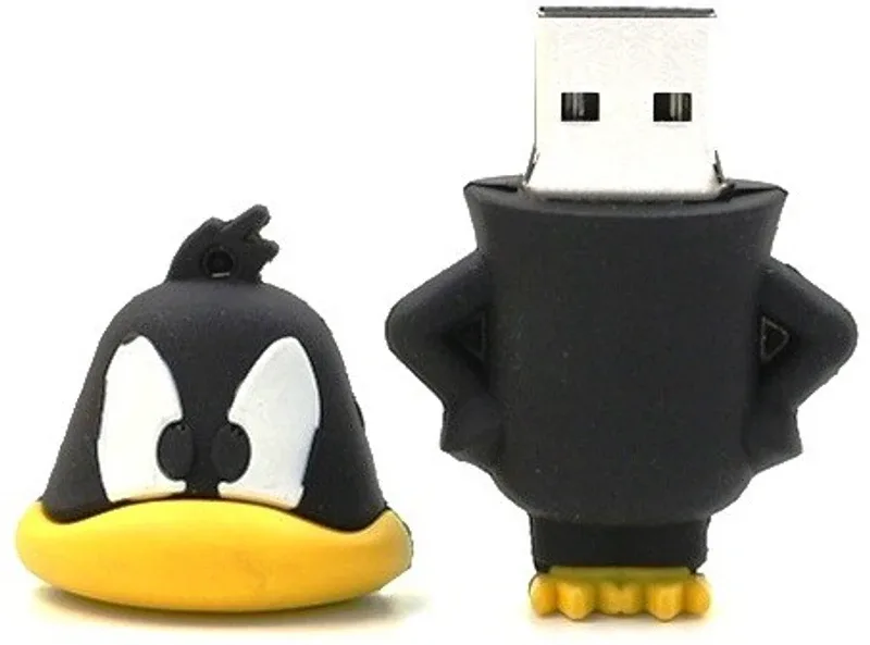 PANKREETI Cute Duck 32 GB Pen Drive Compatible with Netbook, Gaming Console, Desktop Computer, Television, Audio Player, Laptop USB 2.0 Rubber Case(Black)