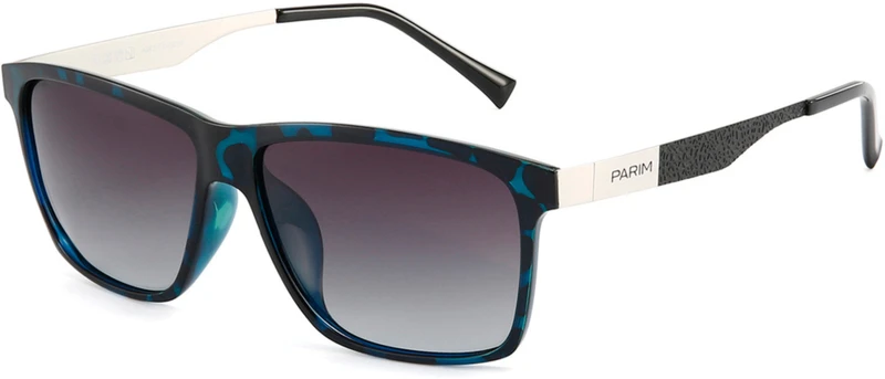 PARIM Rectangular Sunglasses(For Men, Grey)