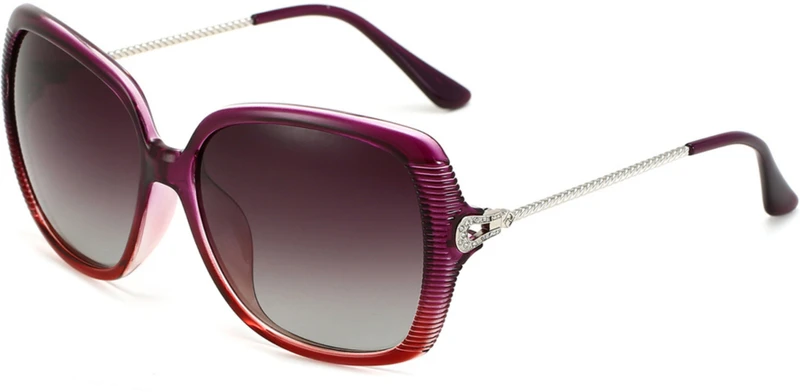PARIM Rectangular Sunglasses(For Women, Violet)