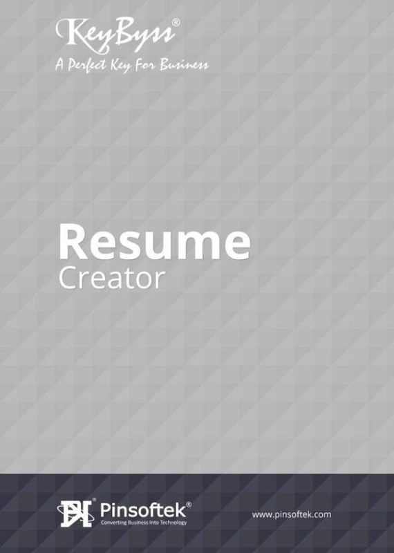 Pinsoftek Resume Creator - 2 Users