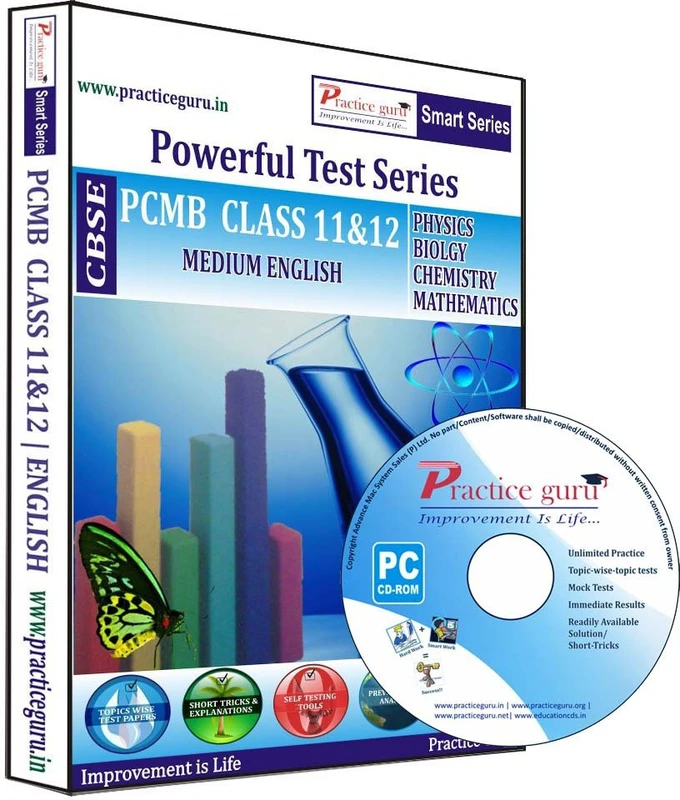 Practice guru PCMB Combo Pack Class 11 & 12