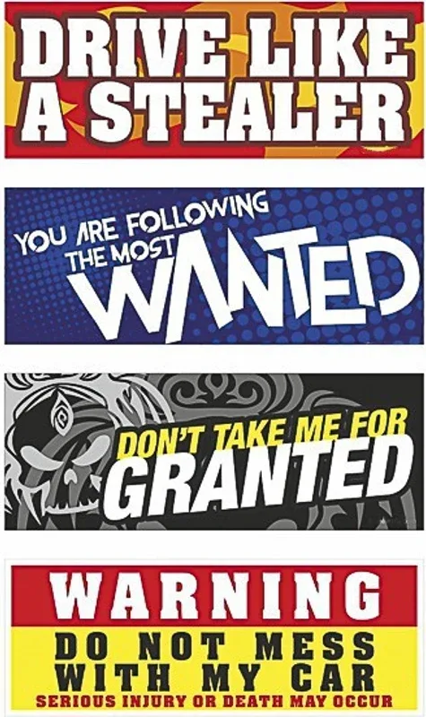 ROVER Sticker & Decal for Car(Red, Yellow, Blue, Black)