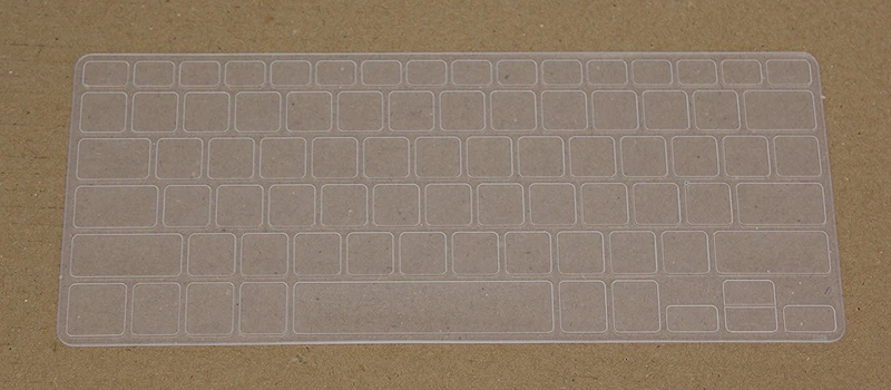 Saco Keyboard Silicon Protector Cover for New Dell Inspiron 11-3162, 11-3168, 11-3169, i3162, i3168, i3169, 3167, 3000 Series Laptop – (Transparent) Laptop Keyboard Skin(Transparent)