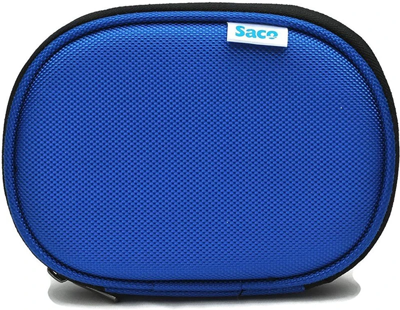 Saco Pouch for Sony HD-EG5/S (Casing Case Cover Enclosure Bag Sleeve wallet) (Blue, Artificial Leather)(Blue, Artificial Leather, Pack of: 1)