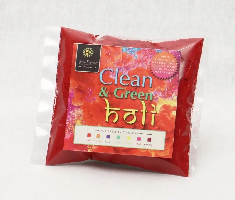 saf Herbal Holi Color Powder Pack of 10(Green, Pink, Yellow, 1000 g)