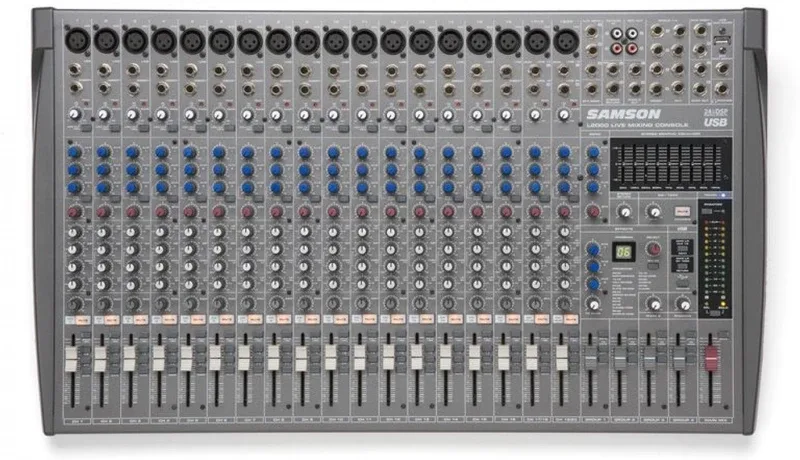 SAMSON L-2000 20-Channel/4-Bus Professional Mixing Console Digital Sound Mixer