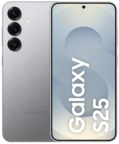Visit the Samsung Store Samsung Galaxy S25 5G (Silver Shadow, 12GB RAM, 128GB Storage) | Snapdragon 8 Elite for Galaxy Processor | 50MP Triple Camera | 6.2-inch Dynamic AMOLED 2X D