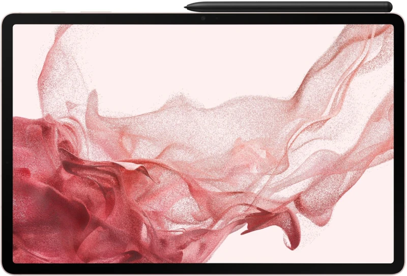 Samsung Galaxy Tab S8+ With Stylus 8 GB RAM 128 GB ROM 12.4 inch with Wi-Fi Only Qualcomm SM8450 Snapdragon 8 Gen 1 Tablet (Pink Gold)