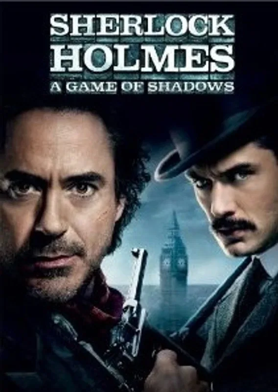 Sherlock Holmes A Game Of Shadows(DVD English)