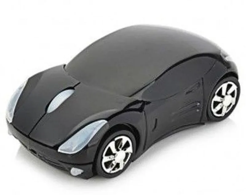 Smart Tech Car Shaped Wireless Ambidextrous Optical Gaming Mouse(USB, Black)
