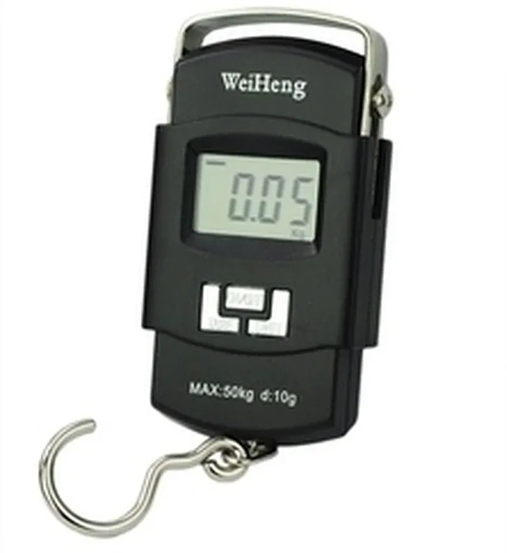 Spartan Weighing Scale Digital Heavy Duty Portable, Hook Type with Temp, 50Kg Weighing Scale(Multicolor)