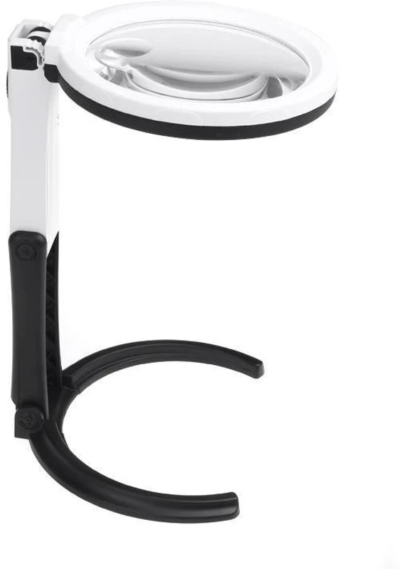 Star Magic Ac/Dc 2X 5X Magnifying Glass(White)