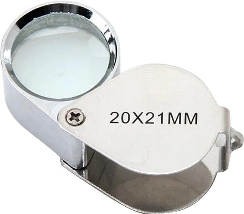 Star Magic Loupe 20X Magnifying Glass(Silver)