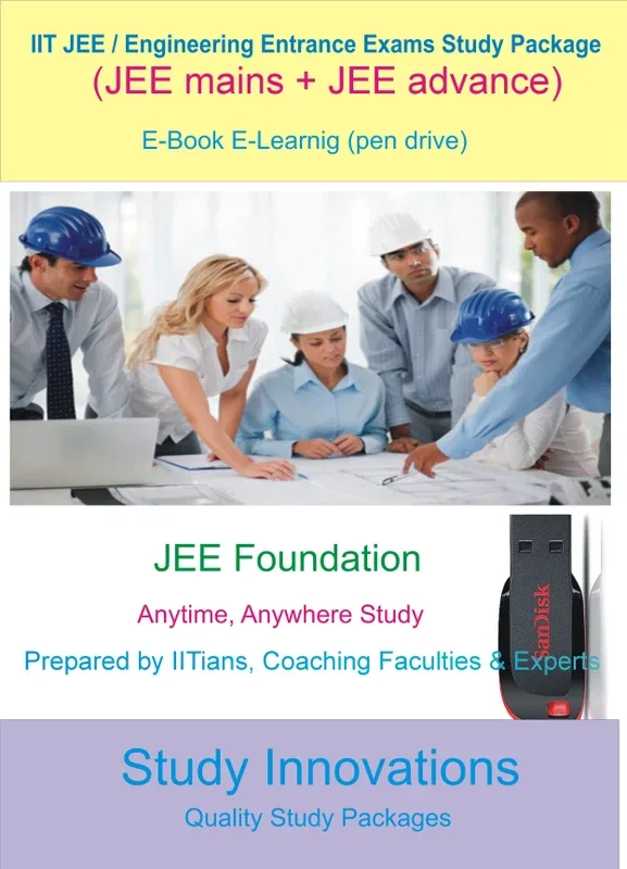 Study Innovations Iit Jee / Engineering Entrance Exam Foundation Study Package(Pendrive)