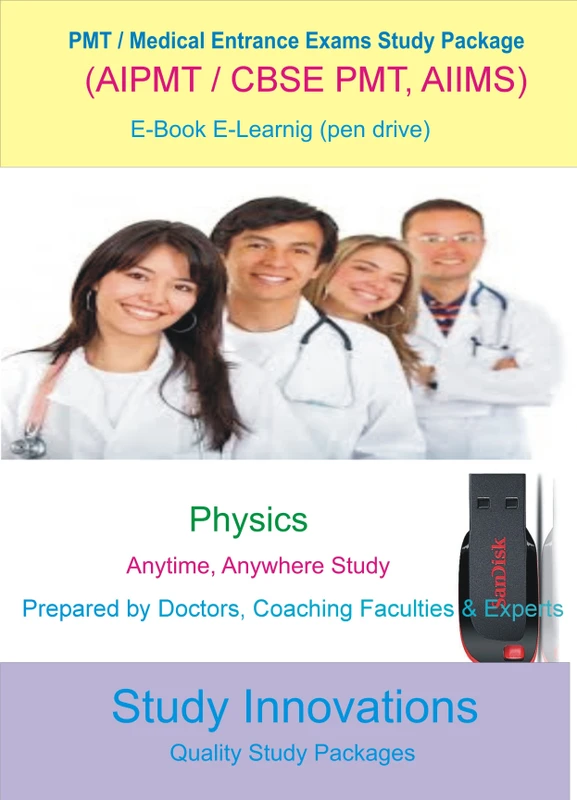 Study Innovations PMT/AIPMT/AIIMS/Medical Entrance Exams Physics Study Material(Pendrive)
