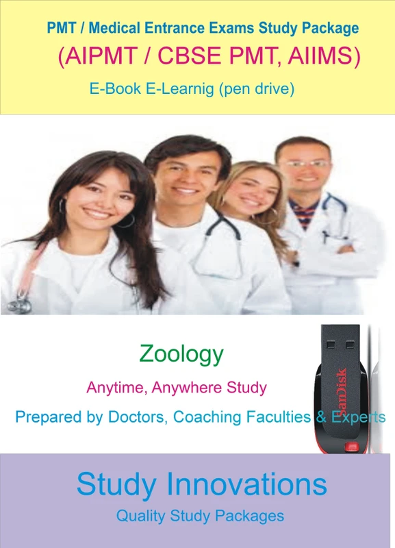 Study Innovations PMT/AIPMT/AIIMS/Medical Entrance Exams Zoology Study Material(Pendrive)