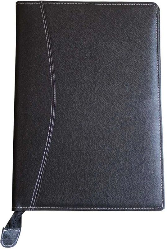 Suns Leather B4 document bag - 20 LEAF(Set Of 1, Black)
