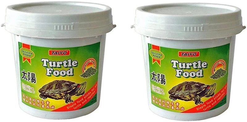 TAIYO Turtle Food 500g + 500g Fish 1 kg Dry New Born, Young, Adult Turtle Food