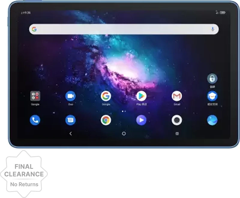 TCL 10 TAB Max 4 GB RAM 64 GB ROM 10.36 inches with Wi-Fi Only Octa-Core: 4 x Cortex-A73 at 2.0 GHz + 4 x Cortex-A53 at 2.0 GHz Tablet (Blue)