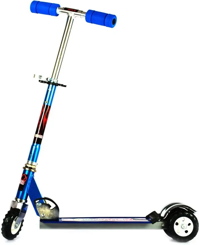 The Flyer's Bay Ultra Durable Big Wheel Scooter(Blue)