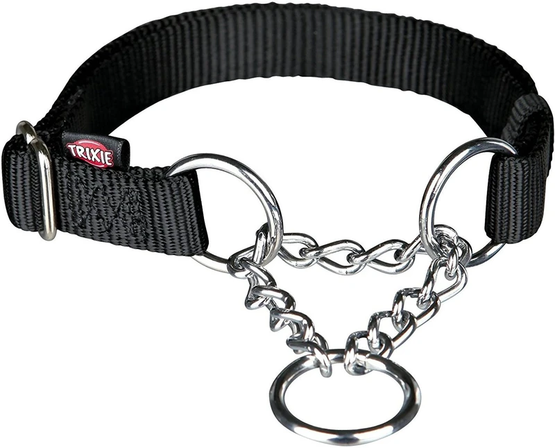 trixie Premium Choke, Medium - Large Dog Collar & Chain(Medium, Black)