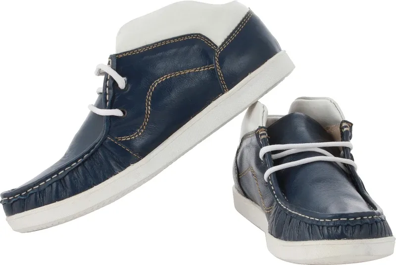 TZARO Casual Shoes For Men(Navy, White , 44 Euro)
