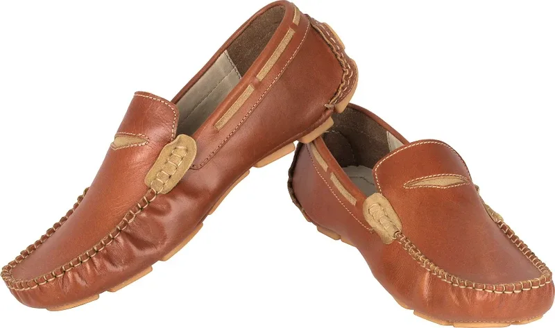 TZARO Driving Shoes For Men(Tan , 42 Euro)