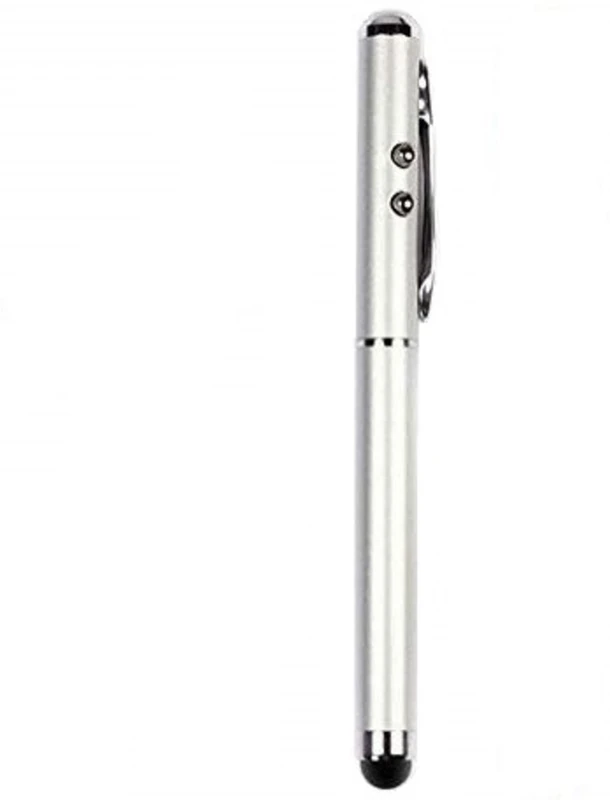 Vinayakart 4-in-1 Multi Functional Metal Stylus Stylus(Silver)