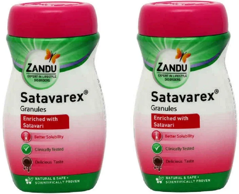 ZANDU Satavarex Granules for pregnent women and increasing breast milk ( pack of 2)(Pack of 2, 420 g)